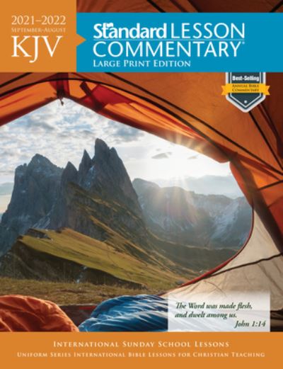 Cover for Standard Publishing · KJV Standard Lesson Commentary (r) Large Print Edition 2021-2022 (Paperback Book) (2021)