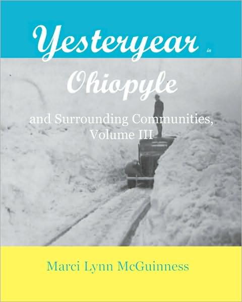 Cover for Marci Lynn Mcguinness · Yesteryear in Ohiopyle: and Surrounding Communities (Pocketbok) (1993)