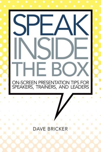 Cover for Dave Bricker · Speak Inside the Box (Paperback Book) (2020)