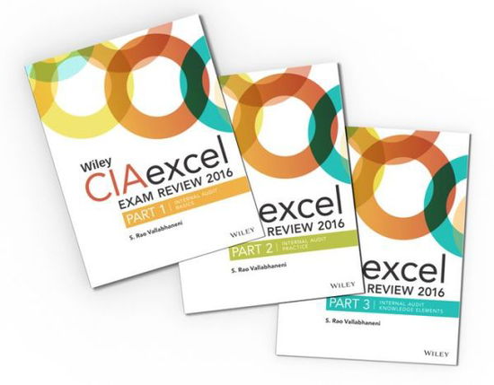 Cover for S. Rao Vallabhaneni · Wiley CIAexcel Exam Review 2016: Study Guides Set - Wiley CIA Exam Review Series (Taschenbuch) (2015)