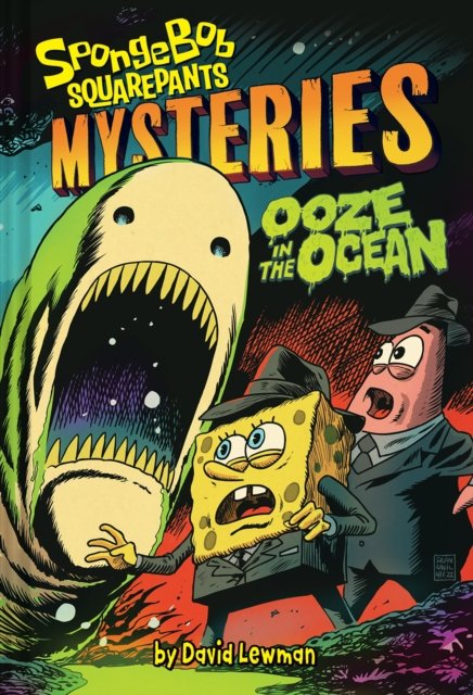 Cover for David Lewman · Ooze in the Ocean (SpongeBob SquarePants Mysteries #2) (Hardcover bog) (2023)
