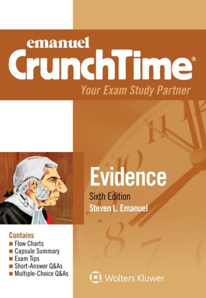 Cover for Steven L. Emanuel · Emanuel CrunchTime for Evidence (Paperback Book) (2018)