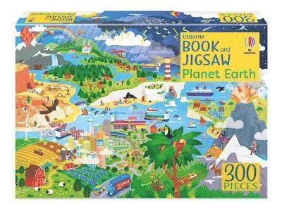 Usborne Book and Jigsaw Planet Earth - Usborne Book and Jigsaw - Sam Smith - Livros - Usborne Publishing Ltd - 9781474998062 - 30 de setembro de 2021
