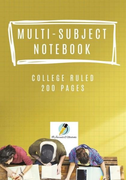 Cover for Journals and Notebooks · Multi-Subject Notebook College Ruled 200 Pages (Paperback Book) (2019)