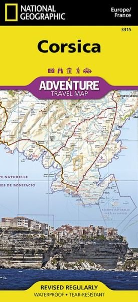 Cover for National Geographic Maps · Corsica: Travel Maps International Adventure Map (Kort) (2019)
