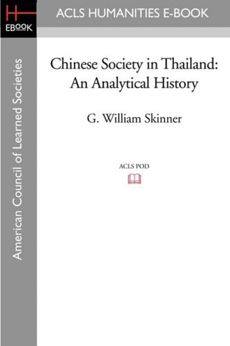 Cover for G. William Skinner · Chinese Society in Thailand: an Analytical History (Acls History E-book Project) (Taschenbuch) (2008)