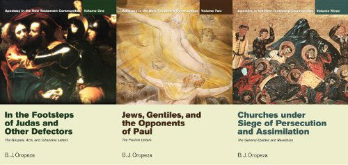 Cover for B. J. Oropeza · Apostasy in the New Testament Communities, 3 Volume Set: (Paperback Book) (2012)