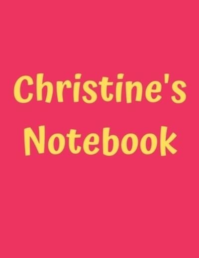 Cover for 99 Notes · Christine's Notebook (Pocketbok) (2019)