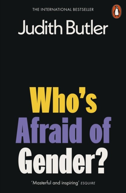 Cover for Judith Butler · Who's Afraid of Gender? (Taschenbuch) (2025)
