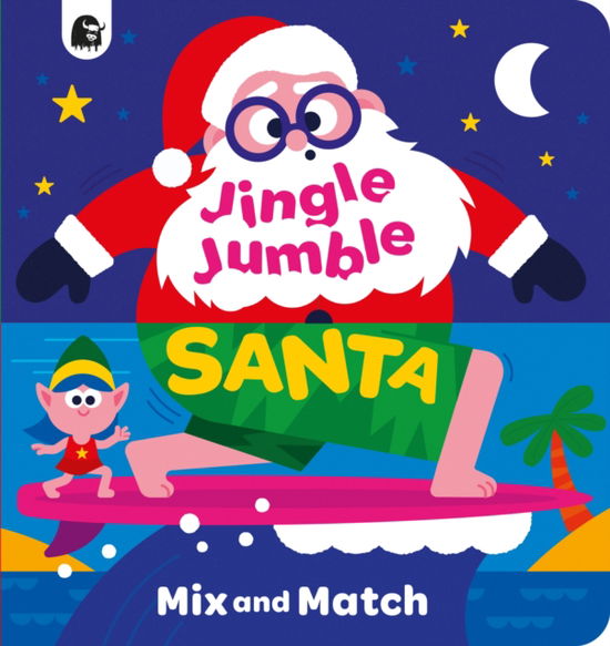 Cover for Happy Yak · Jingle Jumble Santa - Mix and Match (Board book) (2025)