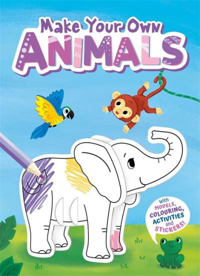 Make Your Own Animals - With Models, Colouring, and Stickers! - Igloo Books - Libros - Bonnier Books Ltd - 9781837711062 - 31 de julio de 2023