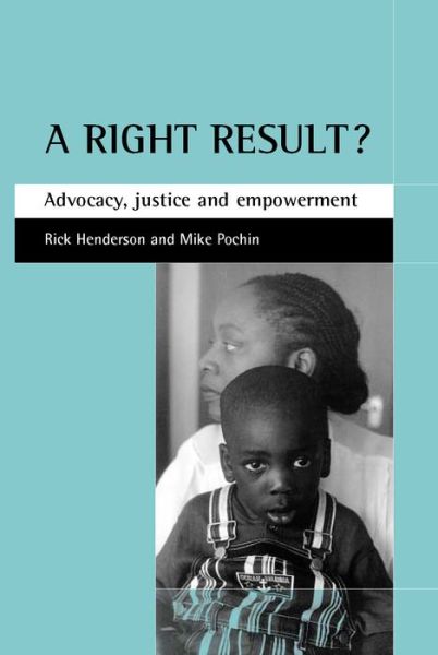 Cover for Rick Henderson · A right result?: Advocacy, justice and empowerment (Paperback Book) (2001)
