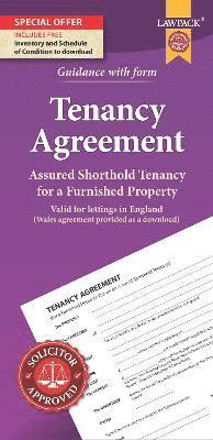 Furnished Tenancy Agreement Form Pack: How to Create a Tenancy Agreement for an Furnished House or Flat in England -  - Książki - Lawpack Publishing Ltd - 9781913714062 - 3 stycznia 2023