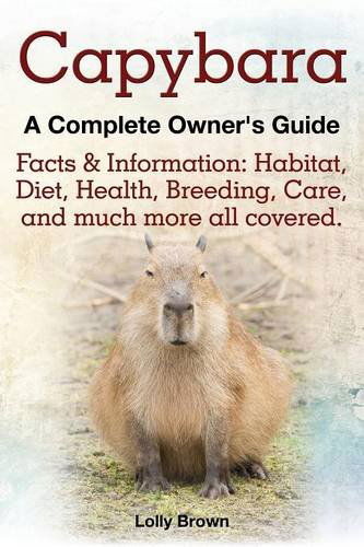 Cover for Lolly Brown · Capybara. Facts &amp; Information: Habitat, Diet, Health, Breeding, Care, and Much More All Covered. a Complete Owner's Guide (Paperback Book) (2014)