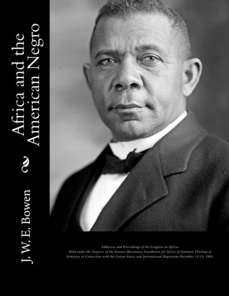 Cover for J W E Bowen · Africa and the American Negro (Paperback Book) (2017)