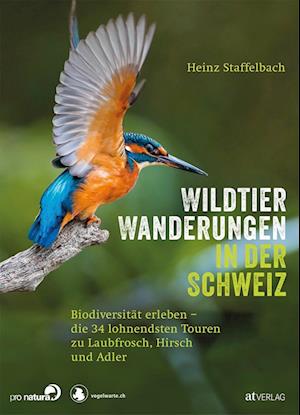 Cover for Heinz Staffelbach · Wildtier-Wanderungen in der Schweiz (Hardcover Book) (2021)