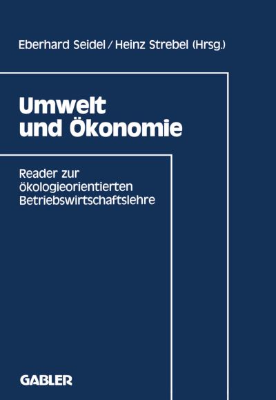 Cover for Eberhard Seidel · Umwelt und Okonomie (Paperback Book) [1991 edition] (1991)