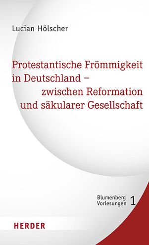 Cover for Hölscher · Protestantische Frömmigkeit in (Book) (2017)