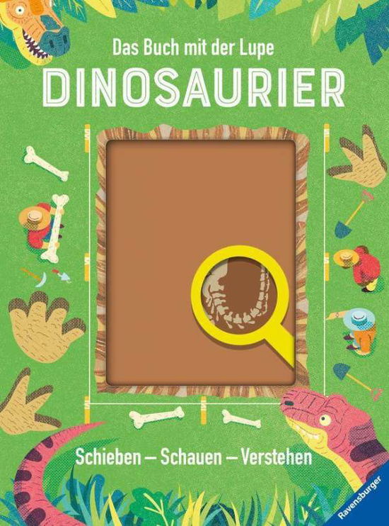 Cover for Camilla de la Bedoyere · Das Buch mit der Lupe: Dinosaurier (Leketøy)