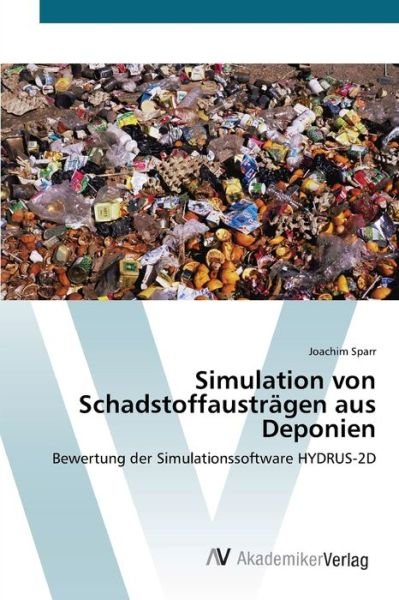 Cover for Sparr · Simulation von Schadstoffausträge (Bok) (2012)