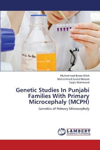Cover for Saqib Mahmood · Genetic Studies in Punjabi Families with Primary Microcephaly (Mcph): Genetics of Primary Microcephaly (Paperback Bog) (2013)