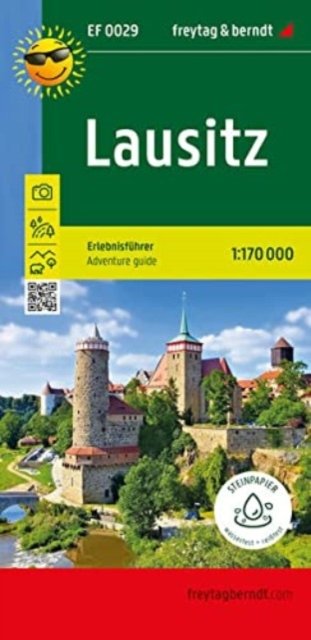 Cover for Lausitz, adventure guide 1:170,000, freytag &amp; berndt, EF 0029 (Landkarten) (2024)