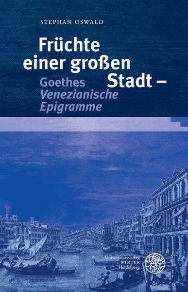 Cover for Oswald · Früchte einer großen Stadt   Goe (Book) (2014)