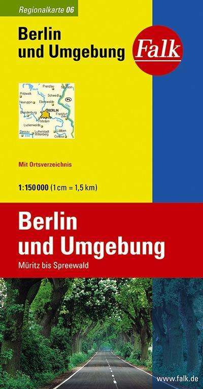 Cover for Mair-Dumont · Falk Regionalkarten Deutschland Blad 6: Berlin und Umgebung (Book) (2009)