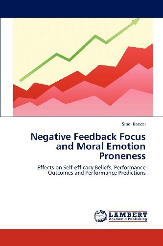 Cover for Sibel Kancal · Negative Feedback Focus and Moral Emotion Proneness: Effects on Self-efficacy Beliefs, Performance Outcomes and Performance Predictions (Paperback Bog) (2012)