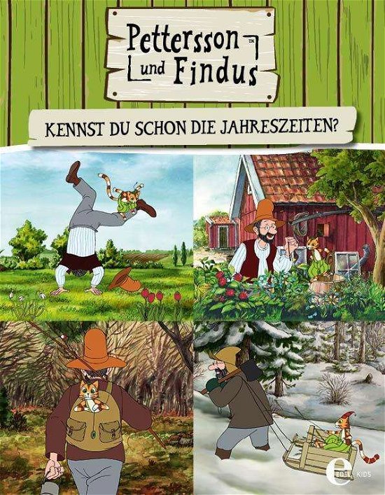 Cover for Pettersson Und Findus · Kennst Du Schon Die Jahreszeiten? (Bog) (2017)