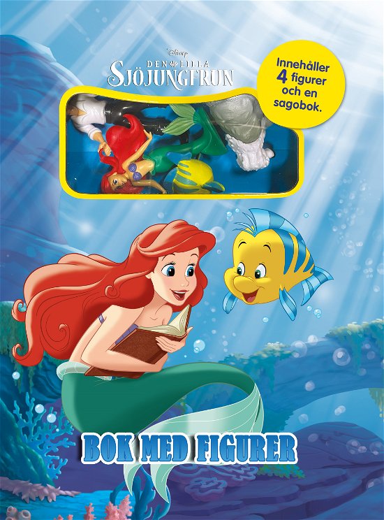 Cover for Disney - Mermaids (4 figurer och bok) (N/A) (2024)