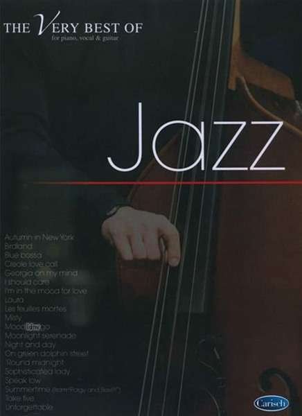 Cover for The very best of jazz : for piano, vocal &amp; guitar (Bok) (2011)