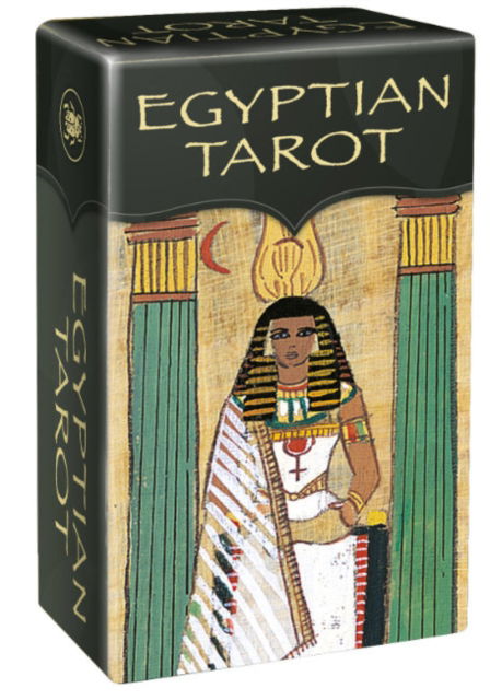 Cover for Alasia, Silvana (Silvana Alasia) · Egyptian Tarot - Mini Tarot (Lernkarteikarten) (2023)