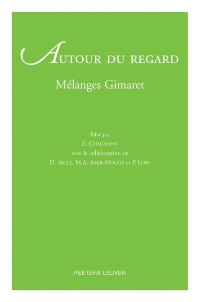 Cover for Ma Amir-moezzi · Autour Du Regard Melanges Gimaret (Paperback Book) (2003)