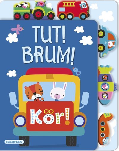 Cover for Tut! Brum! Kör! (Kartongbok) (2022)