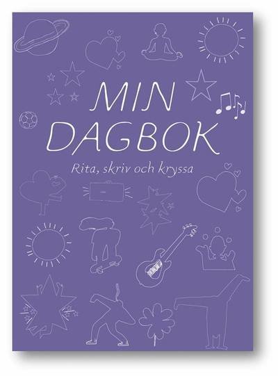 Cover for David Henson · Min dagbok: Min dagbok : rita, skriv och kryssa (lila) (Bound Book) (2021)