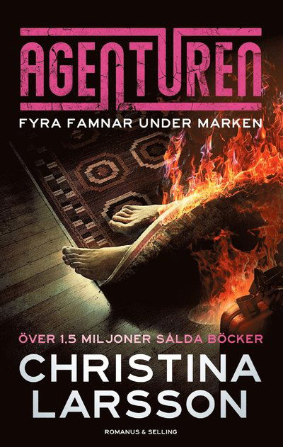 Cover for Christina Larsson · Fyra famnar under marken (ePUB) (2024)