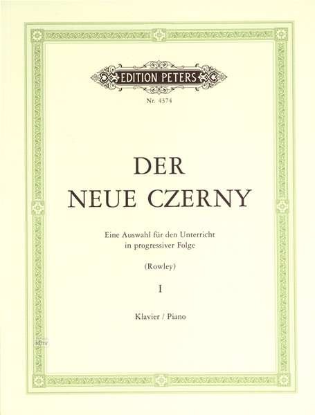 Cover for Czerny · Der neue Czerny 1 -Eine Auswahl (Buch)