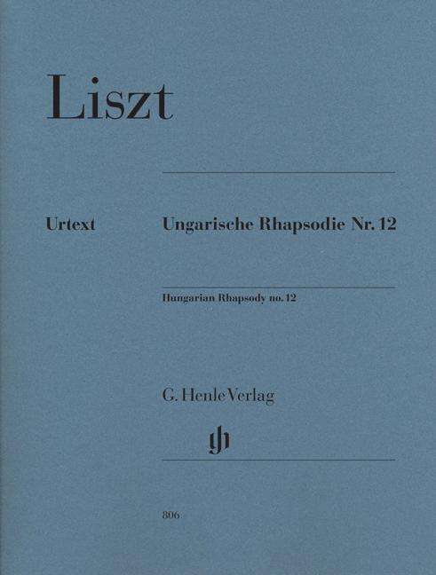 Cover for Liszt · Ungar.Rhapsodie Nr.12,Kl.HN806 (Buch)