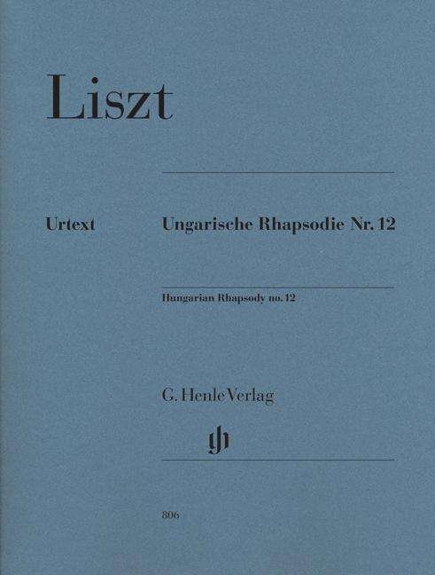 Cover for Liszt · Ungar.Rhapsodie Nr.12,Kl.HN806 (Bok)