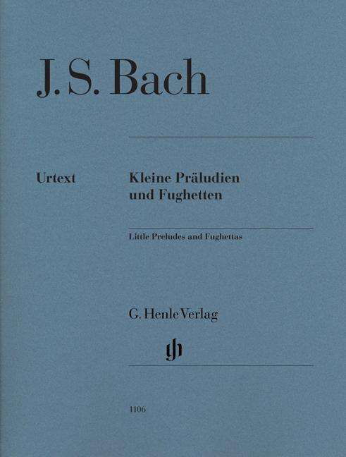 Cover for J.S. Bach · Kleine Prälu.u.Fugh.Kl.HN1106 (Bog) (2018)