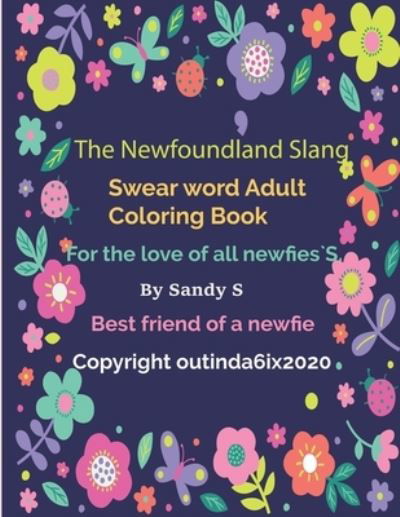 Cover for Barbara Bennett · The Newfoundland Slang Adult Coloring Book (Paperback Book) (2021)