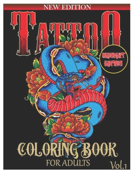 Cover for Benmore Book · Tattoo Coloring Book for Adults (Paperback Book) (2021)