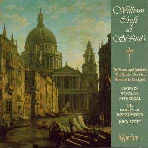 Cover for W. Croft · At St. Paul's Cathedral (CD) (2009)