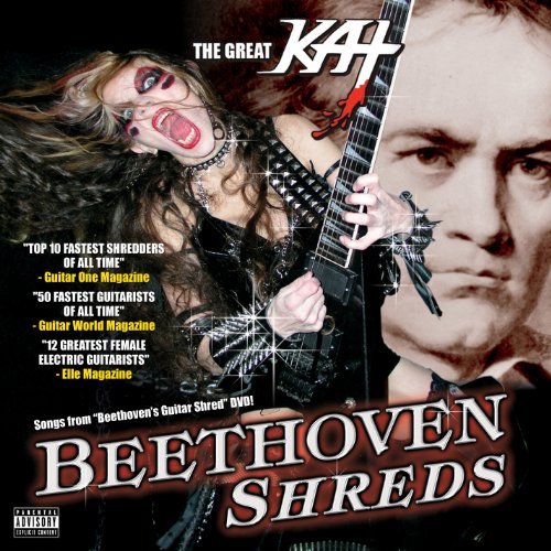 Cover for Great Kat · Beethoven's Shreds (CD) (2021)