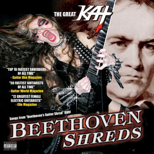 Cover for Great Kat · Beethoven's Shreds (CD) (2021)