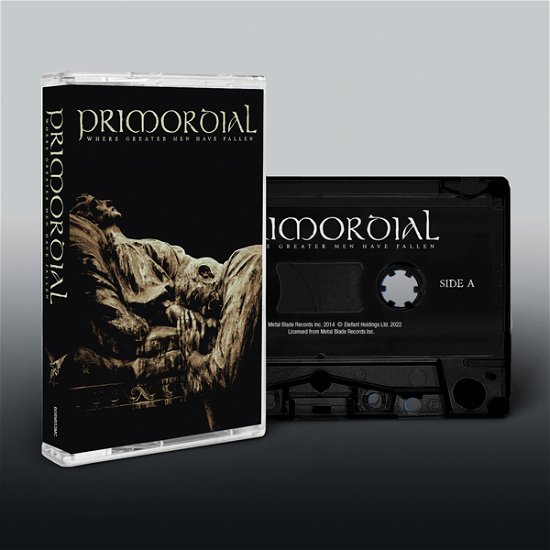 Cover for Primordial · Where Greater men Have Fallen (Cassette) (2023)
