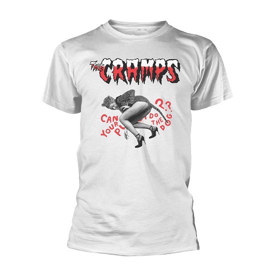 Cover for The Cramps · Do the Dog (White) (T-shirt) [size L] [White edition] (2018)