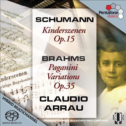 Cover for Claudio Arrau · * Kinderszenen / Paganini Variationen (SACDH) (2009)