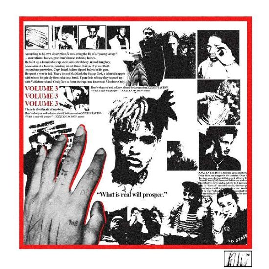 Cover for RSD 2019 Xxxtentacion · Xxxtentacion Presents: Members Only, Vol. 3 [2lp] (White with Red and Black Splatter Vinyl, Limited to 2000, Indie Exclusive) (RSD 2019) (LP) [Limited edition] (2019)